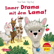 Cover-Bild zum Titel 'Maxi Pixi 490: VE 5: Immer Drama mit dem Lama! (5 Exemplare)' von 'Anna Taube'