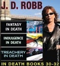 Cover-Bild zum Titel 'J.D Robb IN DEATH COLLECTION books 30-32' von 'J. D. Robb'