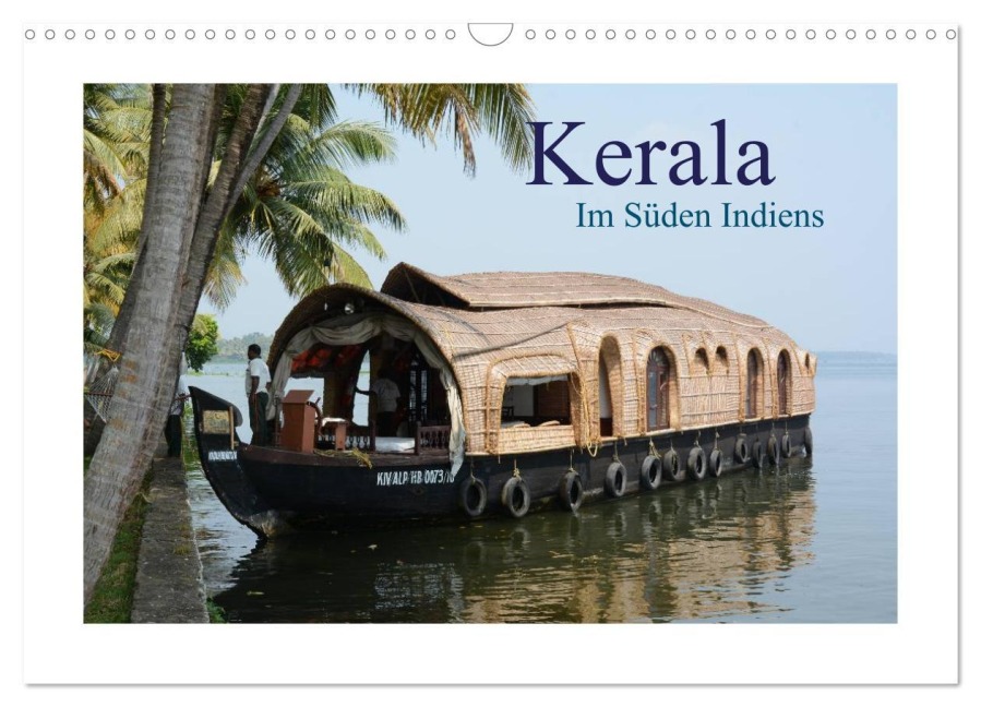 Kerala - Im Süden Indiens (Wandkalender 2026 DIN A3 quer), CALVENDO Monatskalender - Aj Beuck