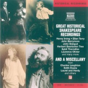 Cover-Bild zum Titel 'Great Historical Shakespeare Recordings' von 'William Shakespeare'