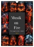 Musik on Fire (Wandkalender 2024 DIN A4 hoch), CALVENDO Monatskalender - Steffen Gierok-Latniak