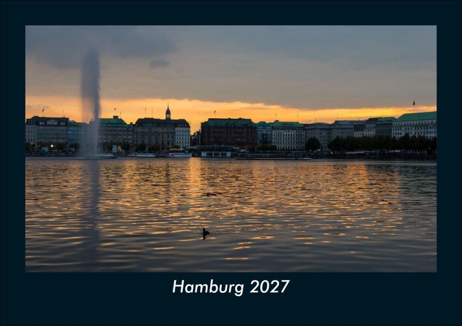 Hamburg 2027 Fotokalender DIN A5 - Tobias Schmitt, Kevin Heber