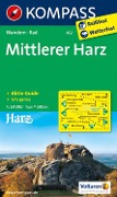 Cover-Bild zum Titel 'Mittlerer Harz 1 : 50 000' von ''