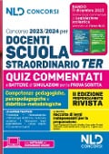 Cover-Bild zum Titel 'Concorso docenti scuola straordinario TER 2023-2024. Quiz commentati per la prova scritta' von ''