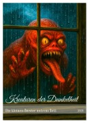 Cover-Bild zum Titel 'Kreaturen der Dunkelheit - Die kleinen Biester unterm Bett (Wandkalender 2026 DIN A4 hoch), CALVENDO Monatskalender' von 'Sell Pixs:Sell'