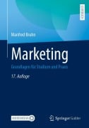 Cover-Bild zum Titel 'Marketing' von 'Manfred Bruhn'