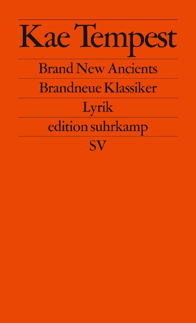Brand New Ancients / Brandneue Klassiker - Kate Tempest