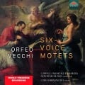 Cover-Bild zum Titel 'Sechsstimmige Motetten' von 'Montalenti/Silano/Cappella Musicale Eusebiana'