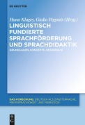 Cover-Bild zum Titel 'Linguistisch fundierte Sprachförderung und Sprachdidaktik' von ''