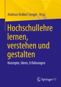 Cover-Bild zum Titel 'Hochschullehre lernen, verstehen und gestalten' von ''