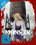 Cover-Bild zum Titel 'Monster' von 'Naoki Urasawa, Donald Roman Lopez, Ryôsuke Nakamura, René Veilleux, Tatsuhiko Urahata'