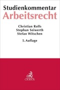Cover-Bild zum Titel 'Arbeitsrecht' von 'Christian Rolfs, Stephan Seiwerth, Stefan Witschen'