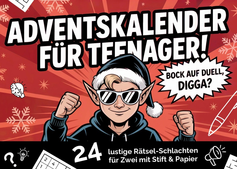 Adventskalender für Teenager: Bock auf Duell, Digga? - 