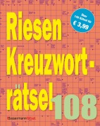 Cover-Bild zum Titel 'Riesen-Kreuzworträtsel 108 (5 Exemplare à 3,99 EUR)' von 'Eberhard Krüger'
