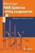 Cover-Bild zum Titel 'NMR-Spektren richtig ausgewertet' von 'Reinhard Meusinger'