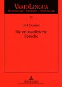 Cover-Bild zum Titel 'Die entnazifizierte Sprache' von 'Dirk Deissler'