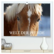 Cover-Bild zum Titel 'Welt der Pferde (hochwertiger Premium Wandkalender 2027 DIN A2 quer), Kunstdruck in Hochglanz' von 'Sigrid Starick'