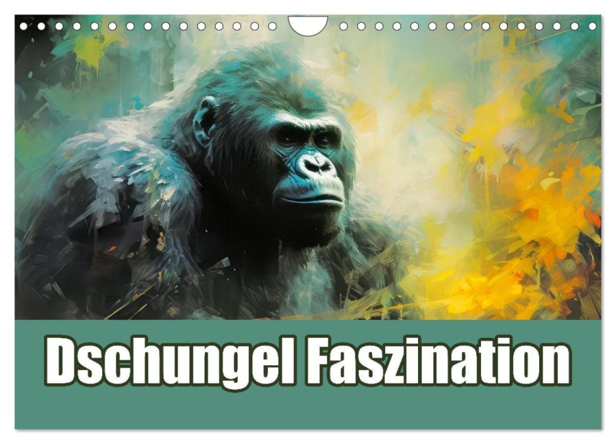 Dschungel Faszination (Wandkalender 2026 DIN A4 quer), CALVENDO Monatskalender - Liselotte Brunner-Klaus