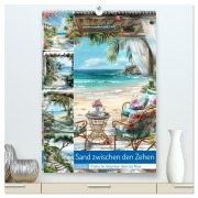 Cover-Bild zum Titel 'Sand zwischen den Zehen (hochwertiger Premium Wandkalender 2026 DIN A2 hoch), Kunstdruck in Hochglanz' von 'Steffen Gierok-Latniak'