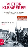 Cover-Bild zum Titel 'Man möchte immer weinen und lachen in einem' von 'Victor Klemperer'
