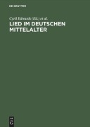 Cover-Bild zum Titel 'Lied im deutschen Mittelalter' von ''