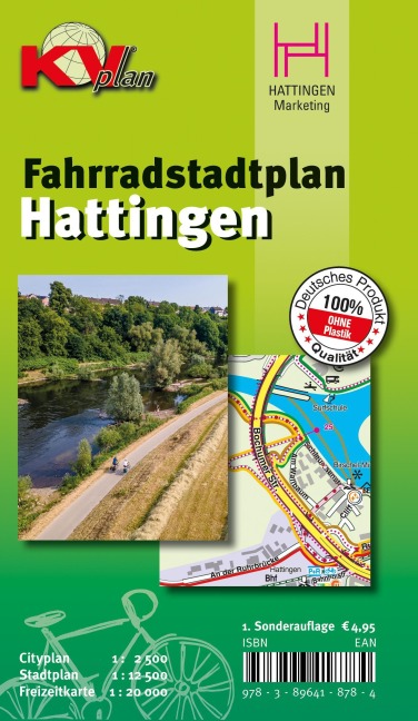 Hattingen - Fahrradstadtplan - 