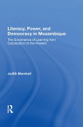 Cover-Bild zum Titel 'Literacy, Power, and Democracy in Mozambique' von 'Judith Marshall'