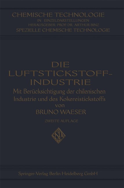 Die Luftstickstoff-Industrie - Bruno Waeser
