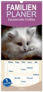 Cover-Bild zum Titel 'Familienplaner 2026 - Zauberhafte Fluffies mit 5 Spalten (Wandkalender, 21 x 45 cm) CALVENDO' von 'Simone Wunderlich'