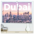 Dubai - Wo die Wolkenkratzer aus dem Boden sprießen. (hochwertiger Premium Wandkalender 2024 DIN A2 quer), Kunstdruck in Hochglanz - M. Scott