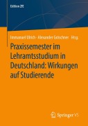 Cover-Bild zum Titel 'Praxissemester im Lehramtsstudium in Deutschland: Wirkungen auf Studierende' von ''