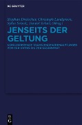 Cover-Bild zum Titel 'Jenseits der Geltung' von ''