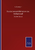Cover-Bild zum Titel 'Das Leben und die Lehre des Mohammad' von 'A. Sprenger'