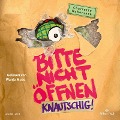 Cover-Bild zum Titel 'Bitte nicht öffnen 9: Knautschig!' von 'Charlotte Habersack'
