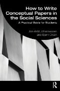 Cover-Bild zum Titel 'How to Write Conceptual Papers in the Social Sciences' von 'Jon-Arild Johannessen, Bjørn Olsen'