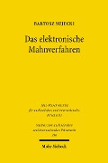 Cover-Bild zum Titel 'Das elektronische Mahnverfahren' von 'Bartosz Sujecki'