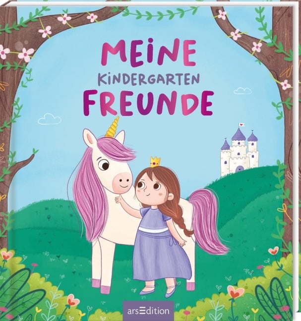 Meine Kindergartenfreunde - Einhorn und Prinzessin - 