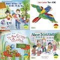 Cover-Bild zum Titel 'Maxi-Pixi-4er-Set 109: Komm mit in die Schule! (4x1 Exemplar)' von 'diverse'