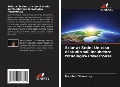 Cover-Bild zum Titel 'Solar at Scale: Un caso di studio sull'incubatore tecnologico Powerhouse' von 'Marjolein Shiamatey'