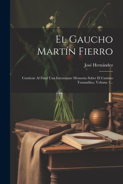 El Gaucho Martín Fierro: Contiene Al Final Una Interesante Memoria Sobre El Camino Trasandino, Volume 1... - José Hernández