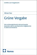 Cover-Bild zum Titel 'Grüne Vergabe' von 'Miriam Peer'