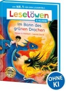 Cover-Bild zum Titel 'Leselöwen 2. Klasse - Im Bann des grünen Drachen' von 'Stütze & Vorbach'