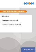 Cover-Bild zum Titel 'Landmaschinentechnik' von 'Robert Reuter'