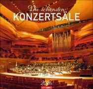 Cover-Bild zum Titel 'Die schönsten Konzertsäle Kalender 2026' von ''