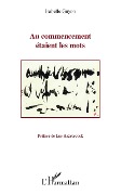 Cover-Bild zum Titel 'Au commencement étaient les mots' von 'Isabelle Guyon'