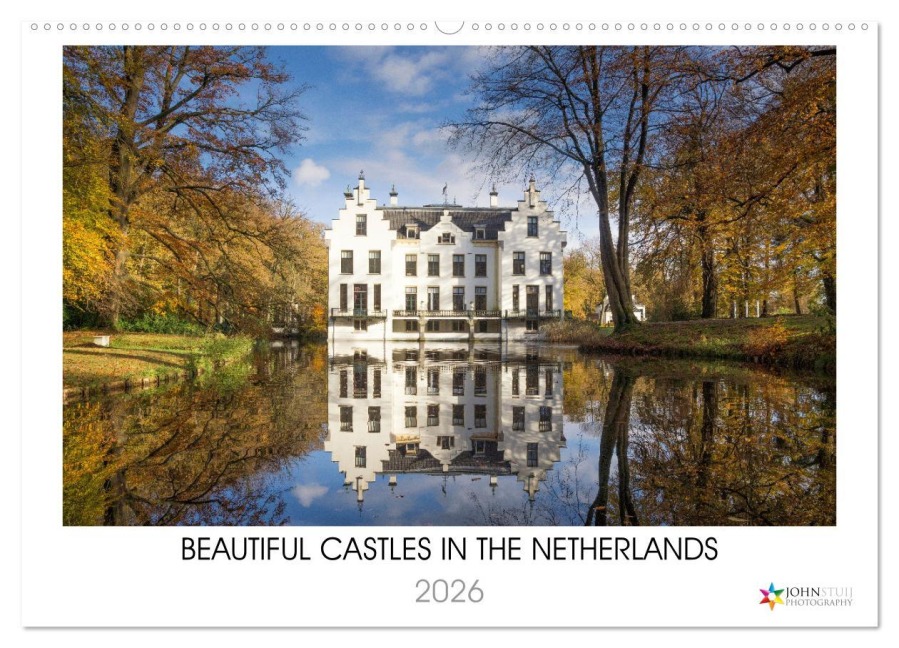 Beautiful castles in the Netherlands (Wall Calendar 2026 DIN A2 landscape), CALVENDO 12 Month Wall Calendar - John Stuij