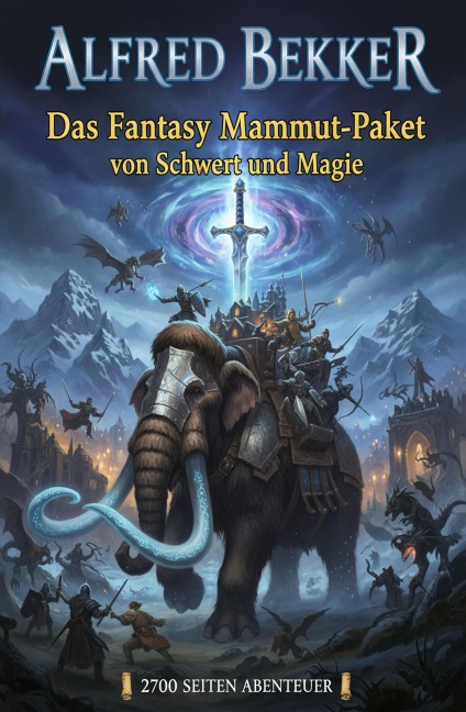 Das Fantasy Mammut-Paket von Schwert und Magie: 2700 Seiten Abenteuer - Alfred Bekker