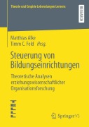 Cover-Bild zum Titel 'Steuerung von Bildungseinrichtungen' von ''