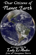 Cover-Bild zum Titel 'Dear Citizens of Planet Earth' von 'Lady Li Andre'