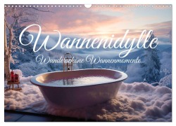 Cover-Bild zum Titel 'Wannenidylle (Wandkalender 2026 DIN A3 quer), CALVENDO Monatskalender' von 'Ally Bee'